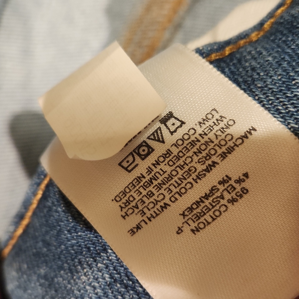 ❤️ NWT! EXPRESS SLIM LEG HYPERSTRETCH JEANS, 33 - Picture 7 of 10